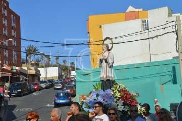 Procesión marítimo-terrestre de Melenara 2018 (Foto TA)